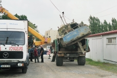 grutage du bateau en 2008