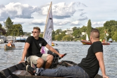 Les Rendez-vous de l'Erdre festival jazz musique et belle plaisance rivière association Loire pour tous avec une toue culture patrimoine