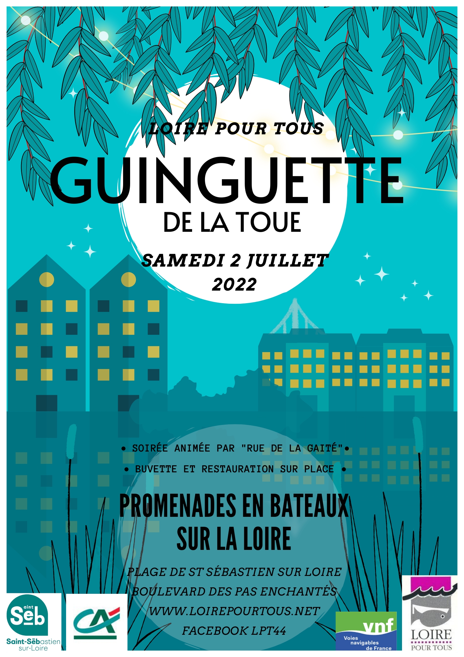 guinguette tours programme 2022